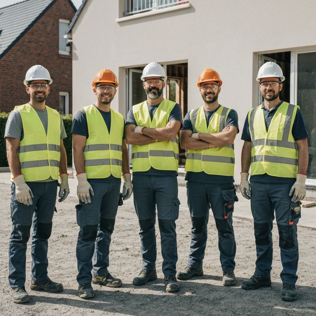Équipe Sallandre avec EPI